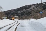 SFG 1865 leads train 565 in Matapédia